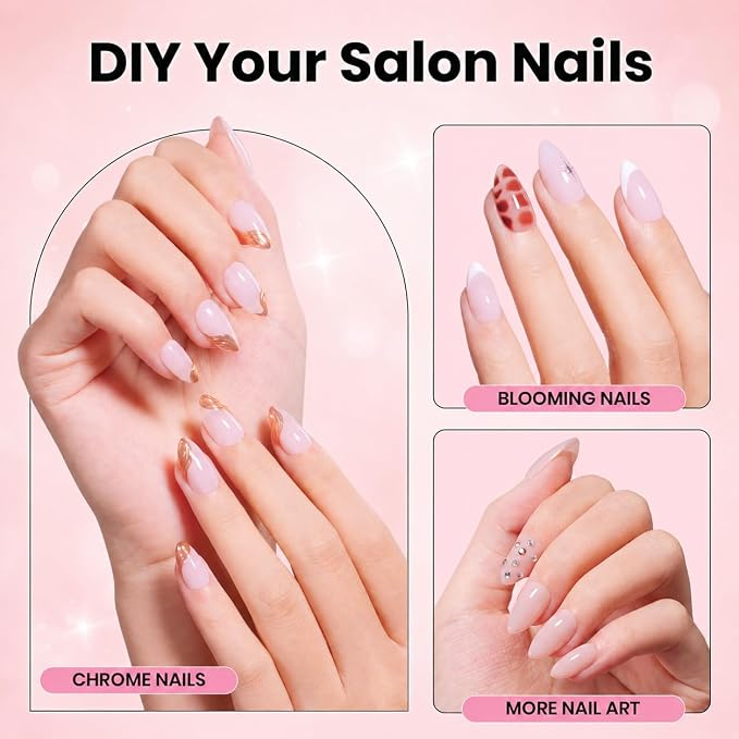 4 - Tipex Nails Kit | Short Almond | 224