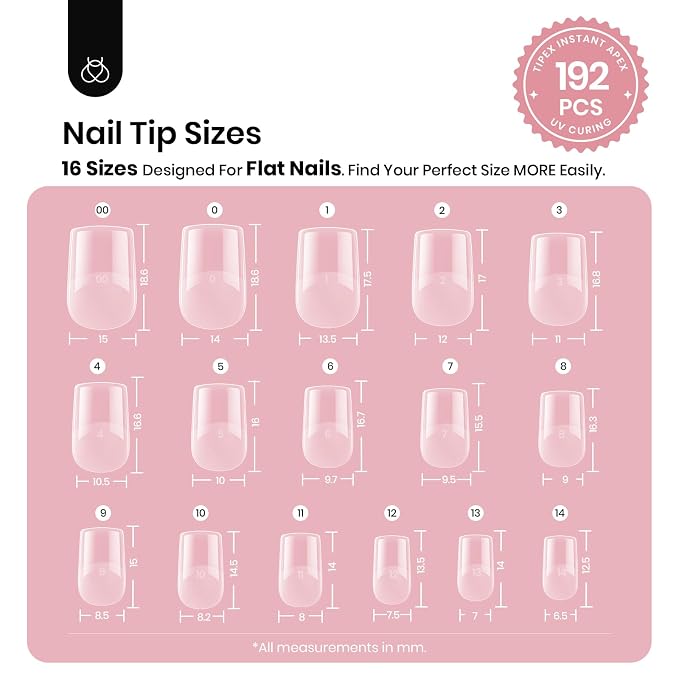 0 - Tipex Nails Only | XS Square | 192
