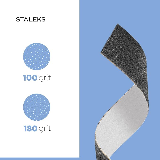 Papmam Mix Glueless Abrasive Covers Without Foam Layer, 100/180 Grit