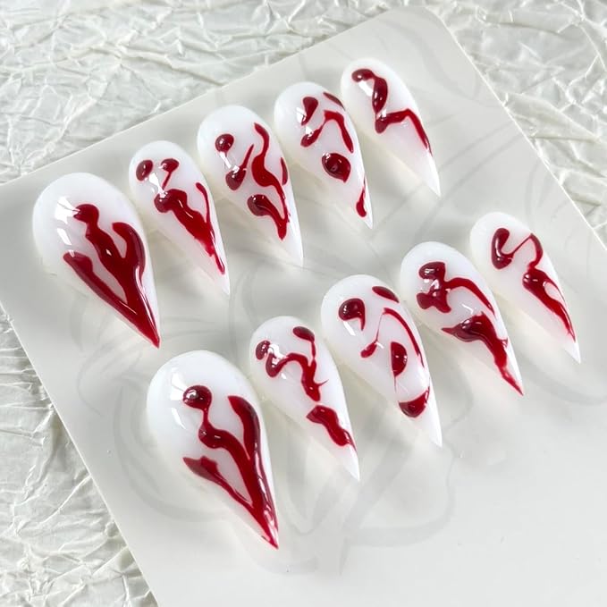 bloodstain white