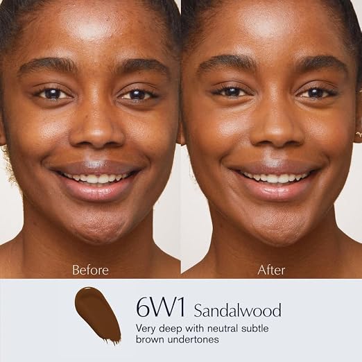 6W1 Sandalwood - Very deep with neutral subtle brown undertones