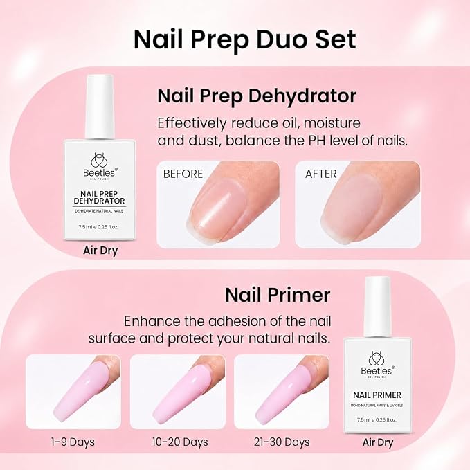 4 - Tipex Nails Kit | Short Almond | 224