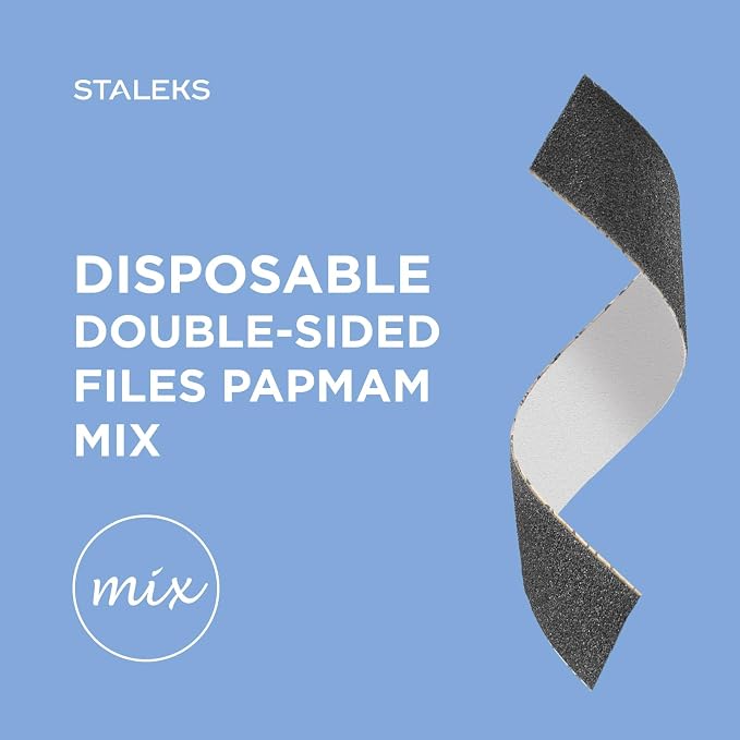 Papmam Mix Glueless Abrasive Covers Without Foam Layer, 100/180 Grit