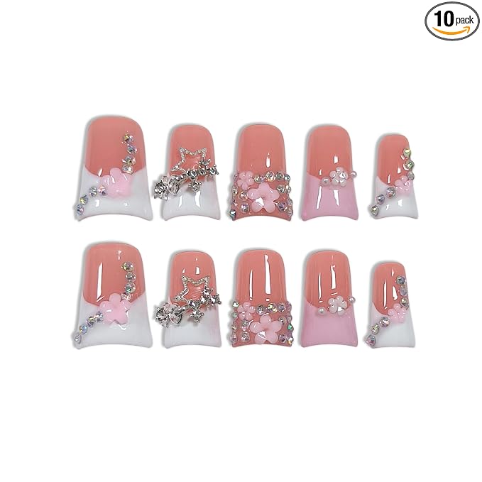white pink