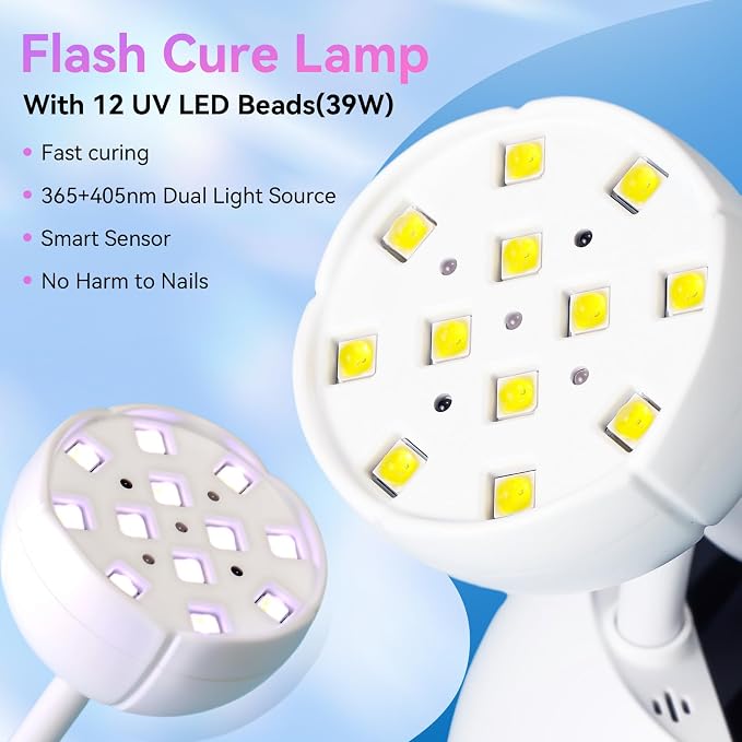 A5-uv nail lamp-White