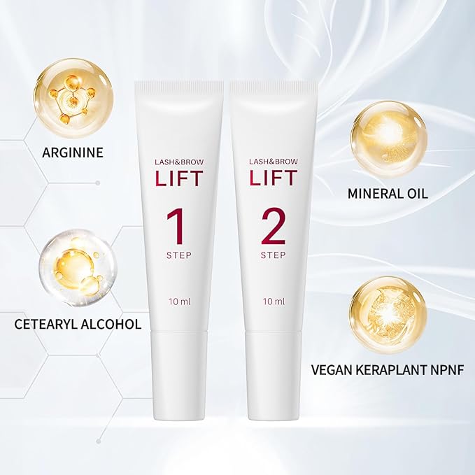 Perm Lotion & Setting Lotion(2×10ml Tube)