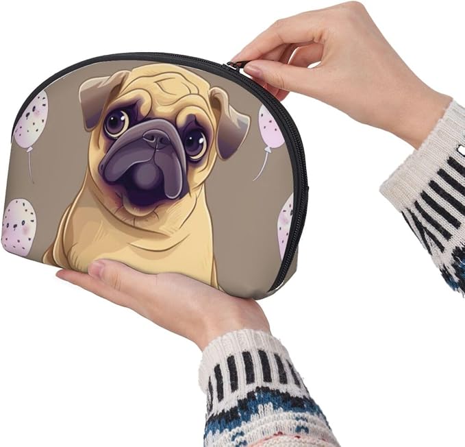 Funny Cartoon Pug Puppy Dog
