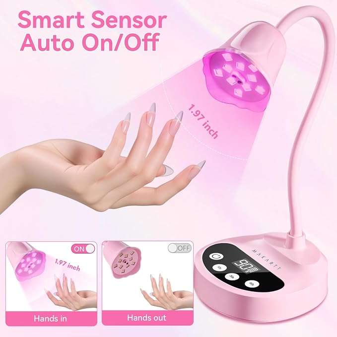 A2-uv nail lamp-Pink