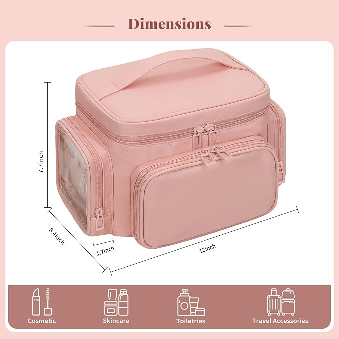 02-Pink with LED Mirror