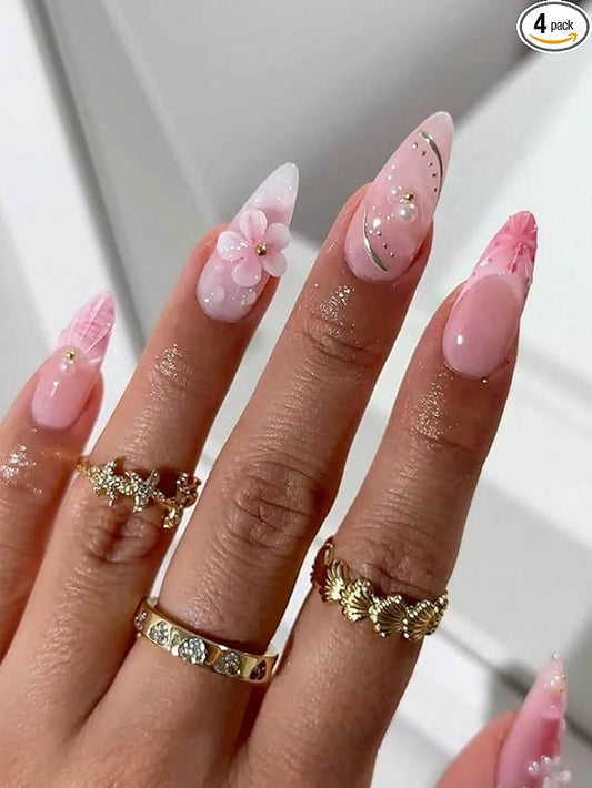 3D Pink Flower