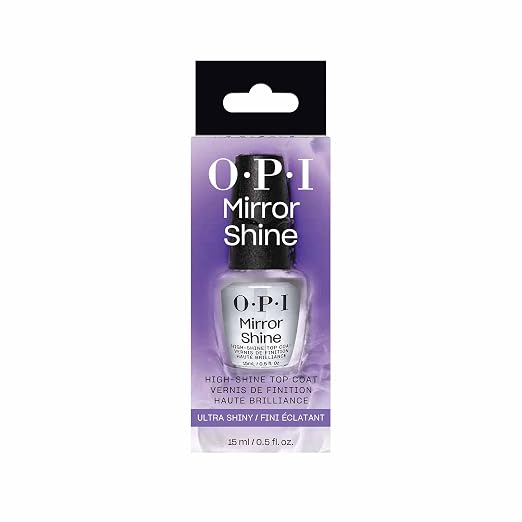 Mirror Shine Top Coat, High Shine & Glossy