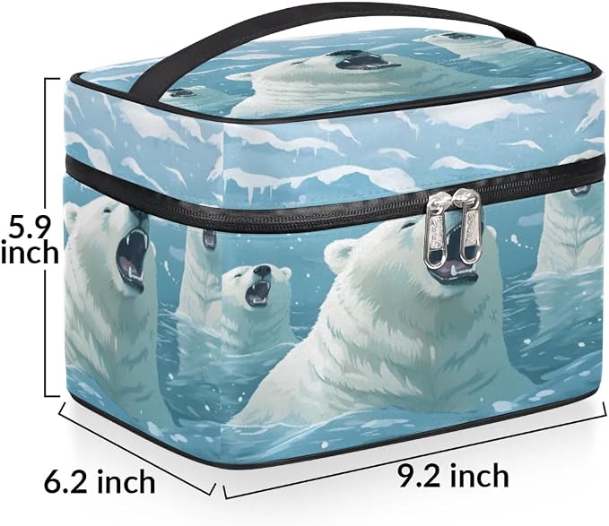 Roaring Polar Bear