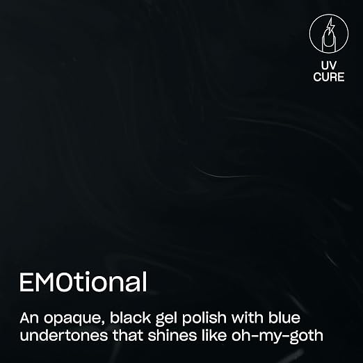 EMOtional | Opaque Dark Black Crème