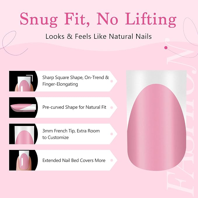 1-Deep Pink + White