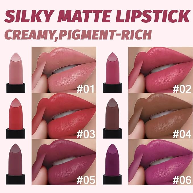 Nude Pink Red Purple Brown