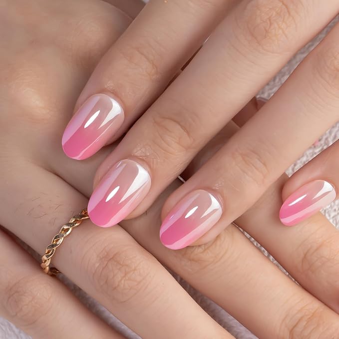 Gradient bright pink
