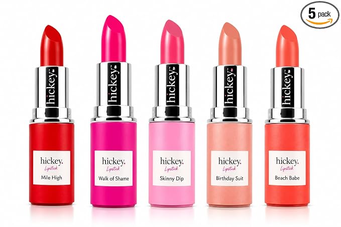 Hot Pink, Nude, Light Pink, Coral