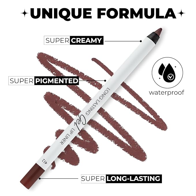 Pack of 5: Berry, Chilli, Mauve, Spicy nude, Intense brown