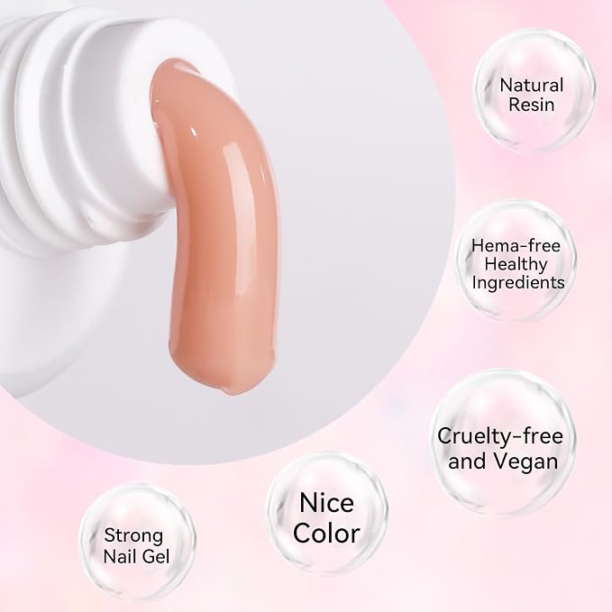 2 Colors Light Nude and Dark