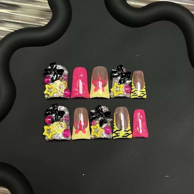 Pink Yellow French (M)