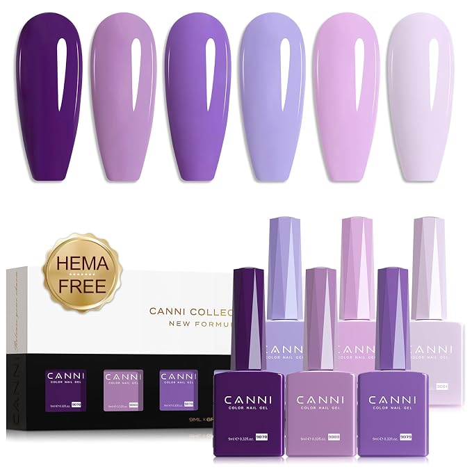 Purple Violets Set