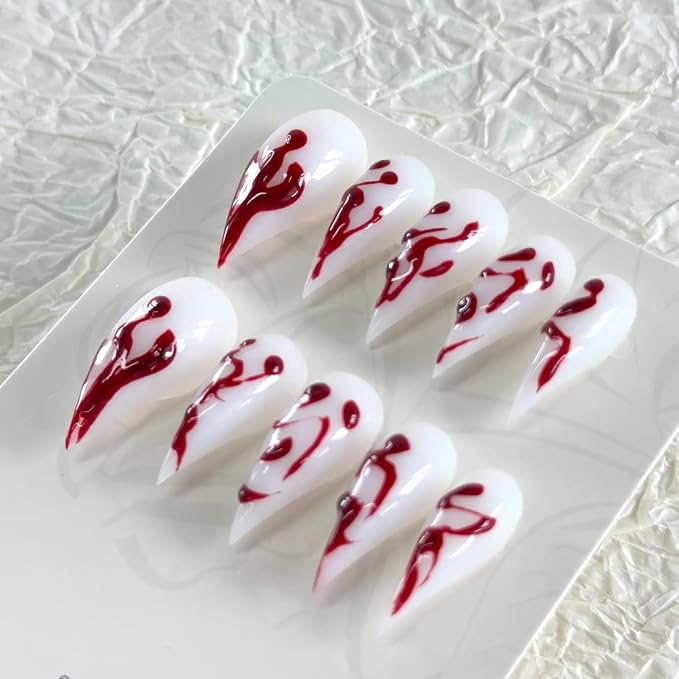 bloodstain white
