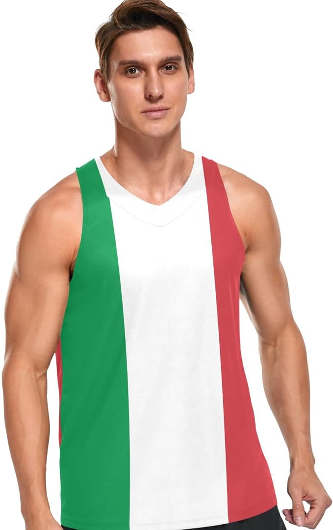 Italy Flag Green Red
