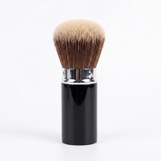 Black with Dark Brown Bristles