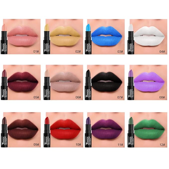 Berry, Brown, Coral, Mauve, Nude, Orange, Peach, Pink, Plum, Purple, Red, Wine