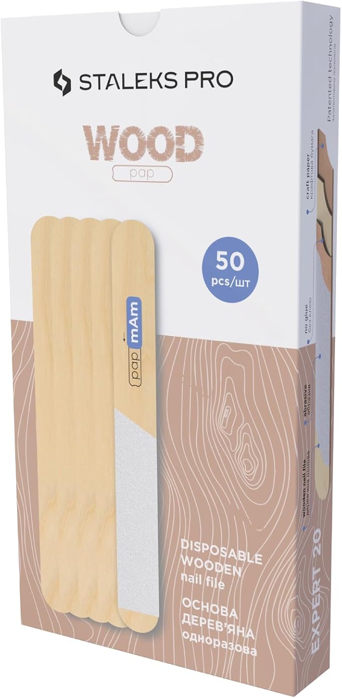 Disposable Wooden Nail File Base