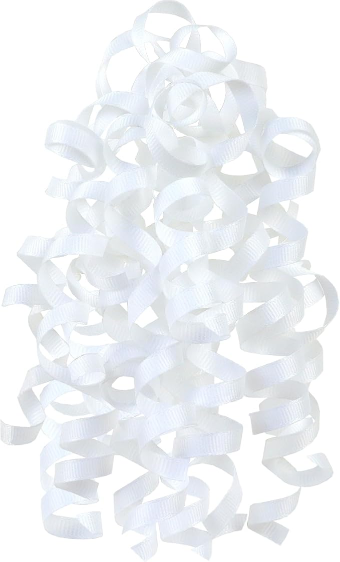 Grosgrain blanco