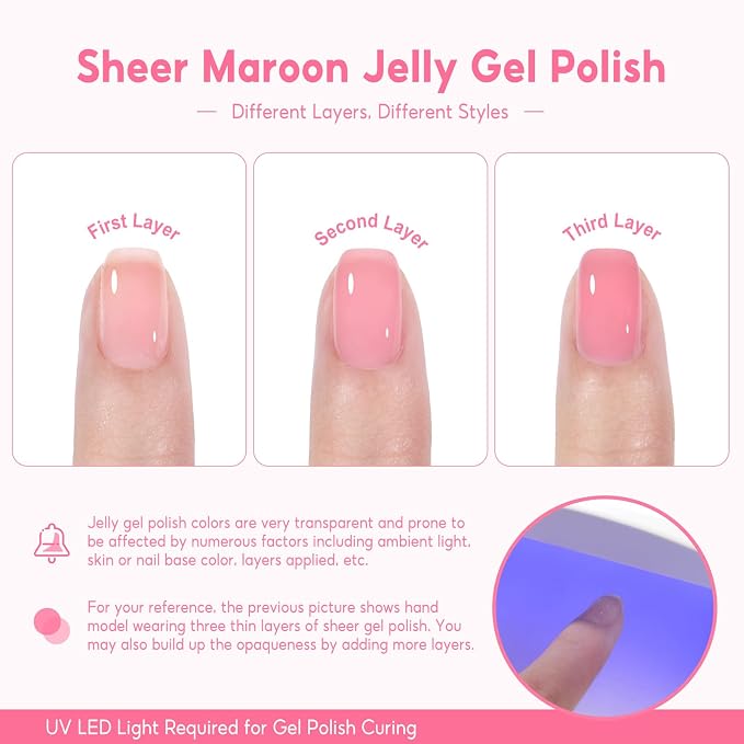 25PC Jelly Gel Polish (Collection 1)