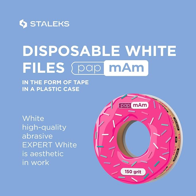 Glueless Abrasive Tape (Papmam) Spare Block, 150 Grit