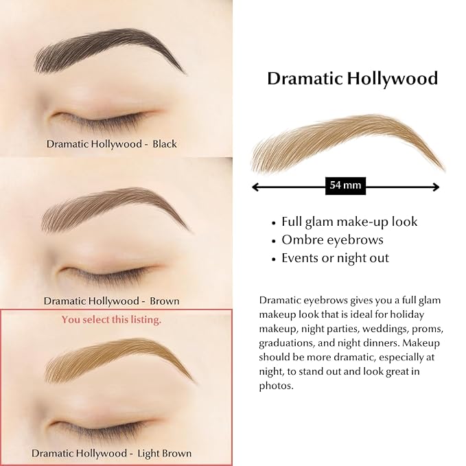 Dramatic Hollywood - Light Brown