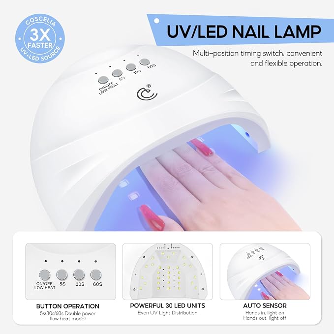 60 Bottles Gel Nail Polish Kit (Collection 3)