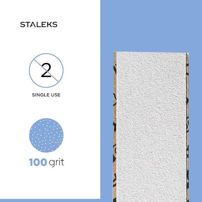 Papmam Glueless Soft Foam Abrasive Covers, 100 Grit