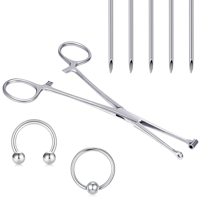 K-Tragus/Septum piercing clamps