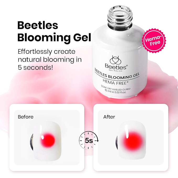 Clear Blooming Gel & Base Top Coat
