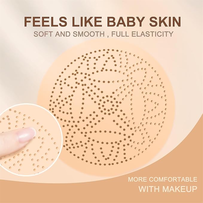2PCS Buff Beige