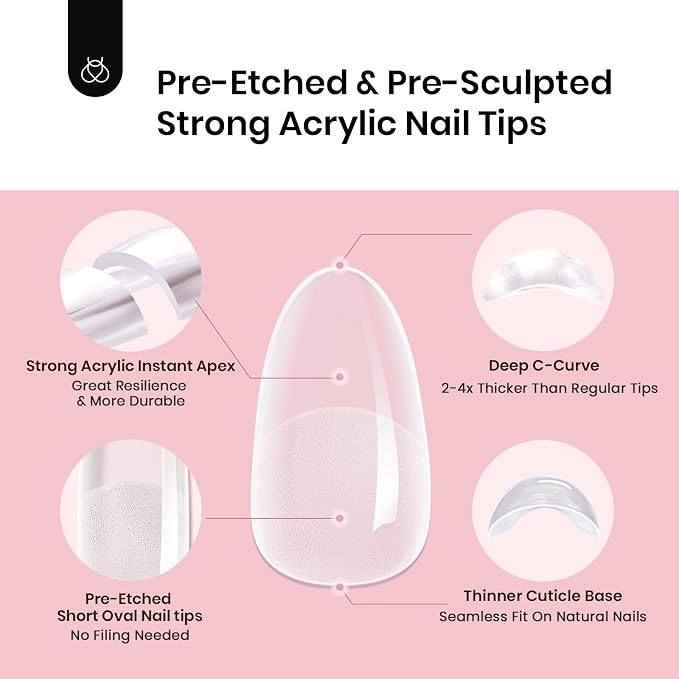 0 - Tipex Nails Only | Short Oval | 192