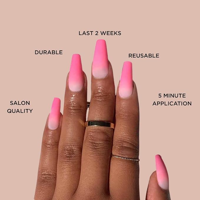 Hottie Pink Ombre