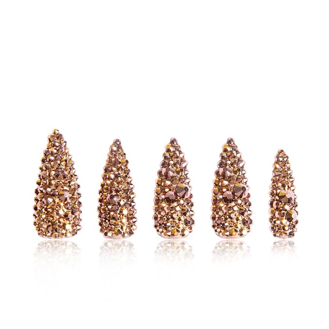 Classic Golden Rhinestone