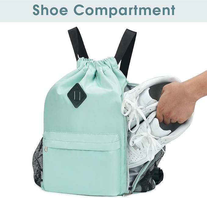 L, Mint Green