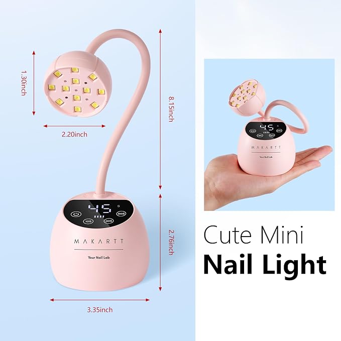 A4-uv nail lamp-Pink