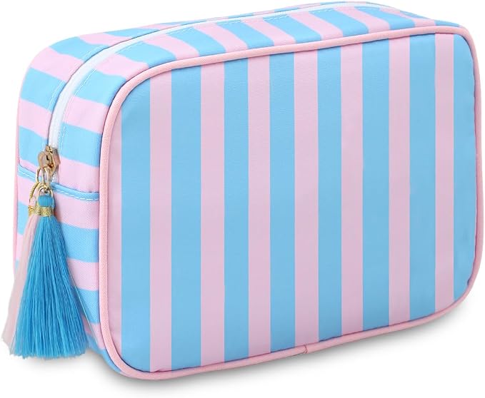 Pink with Blue