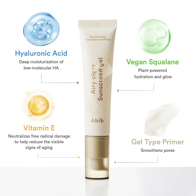 Airy Gel Sunscreen (Semi-matte)