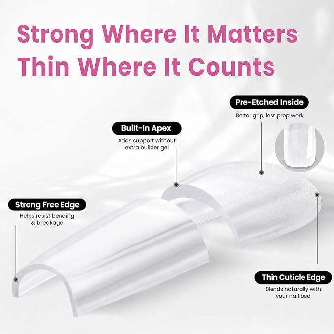 0 - Tipex Lite Nails Only | Short Coffin | 256