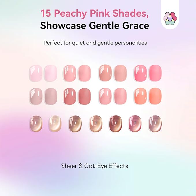 B-15 Colors Sakura Bloom& Cat-eye effects