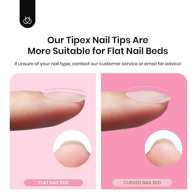 2 - Tipex Nails Kit | Medium Coffin | 224
