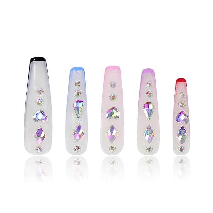 Galaxy Colorful French Tip